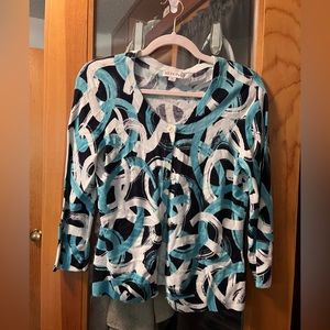 Merona multicolor cardigan size M